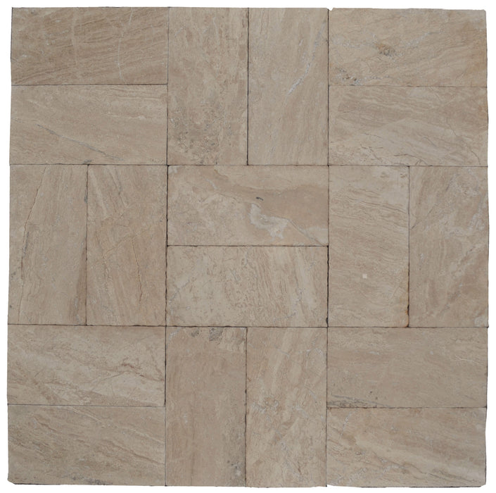 Full Paver Sample - Venice Marble Paver - 24" x 24" x 1 1/4" Tumbled