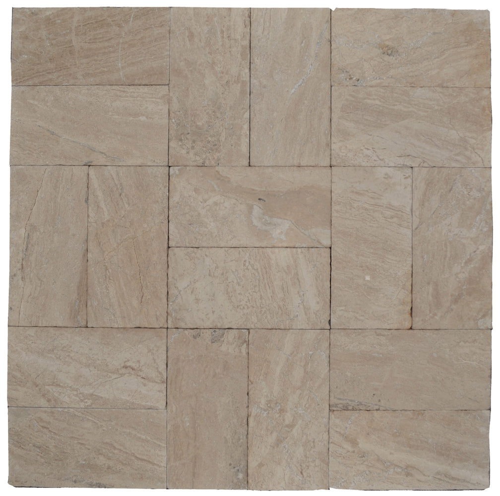 Full Paver Sample - Venice Marble Paver - 6" x 12" x 1 1/4" Tumbled