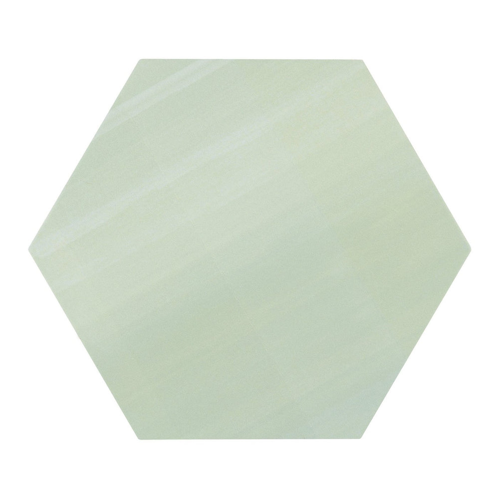 Radar Verde Hexagon Porcelain Tile - Matte