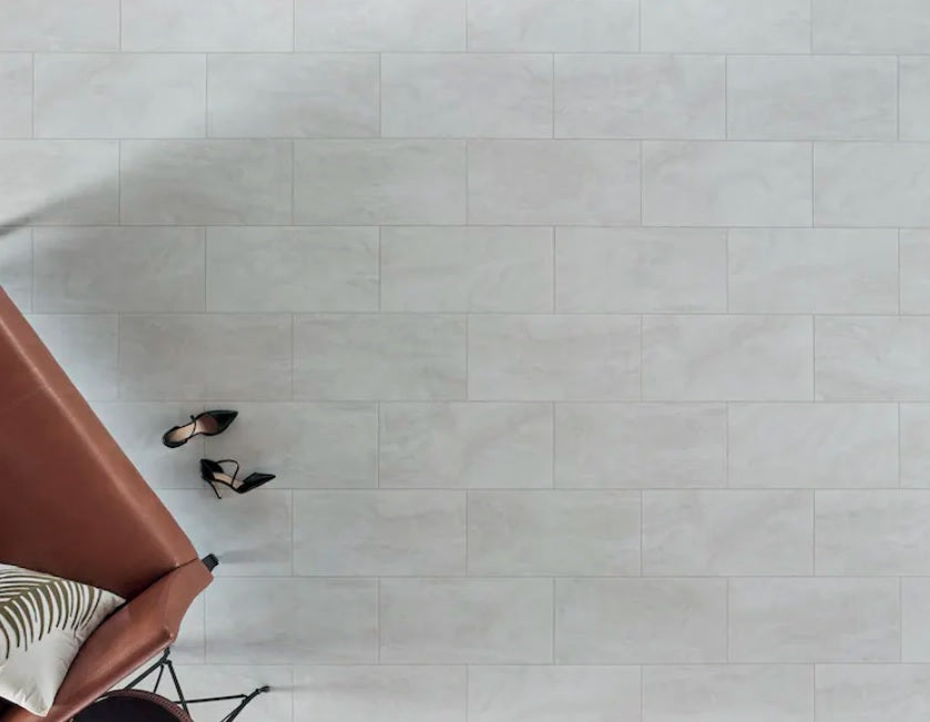 Adura Flex Tile (AT1) Vienna Alabaster Embossed FXT430