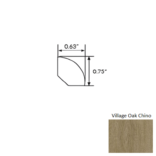 Nugen XL Village Oak Chino QR01DW10