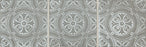 Vintage Metals Whitewash Titanium Rosette Deco VM01