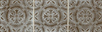 Vintage Metals Whitewash Classic Bronze Rosette Deco VM03