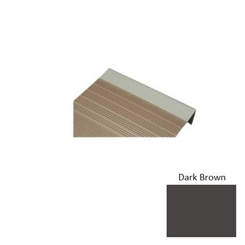 Johnsonite Dark Brown PVIHDN-44-3-SQ