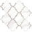Full Sheet Sample - Mayfair Volakas Grigio Arabesque Porcelain Mosaic - 11.75" x 11.75" x 9.8 MM Polished