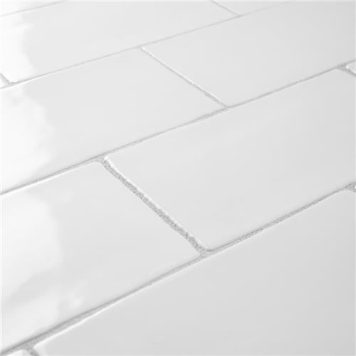 Castillo White WDC36CSGWH Glossy Ceramic