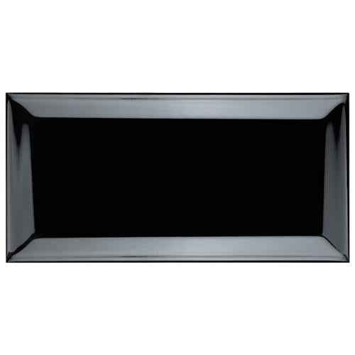 Crown Ceramic Beveled Heights Black WEB3CHBGB