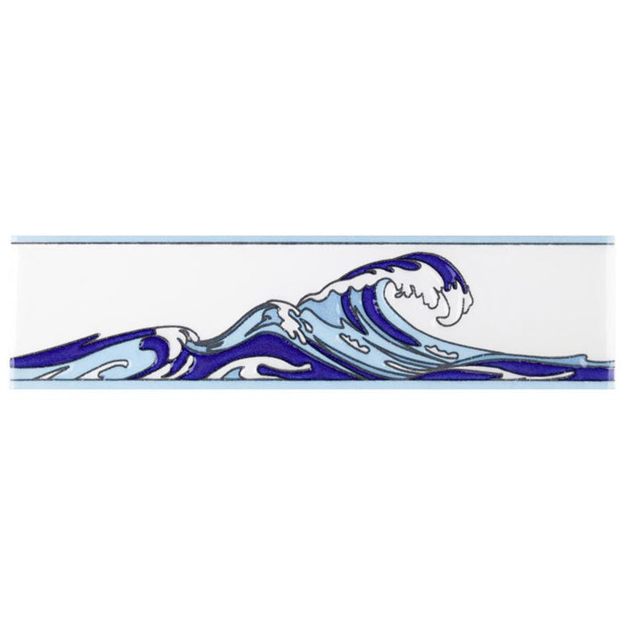 Captain Kanagawa Wave Pacific Blue WES8CQWAPB