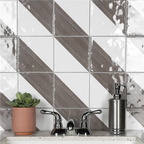 Triangle Rustique Brown WNI6TRGR Glossy Ceramic