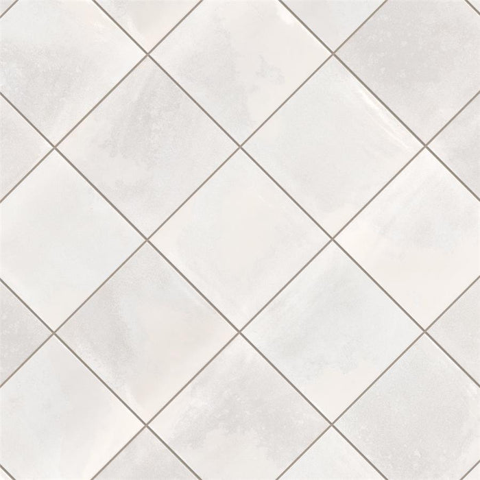 Kings Luxe Tradition Square White WPE15TSWH Mixed Porcelain