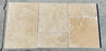Walnut Unfilled, Chiseled & Brushed Travertine Versailles Pattern