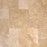Walnut Travertine Versailles Pattern - Filled, Honed & Straight-Edged