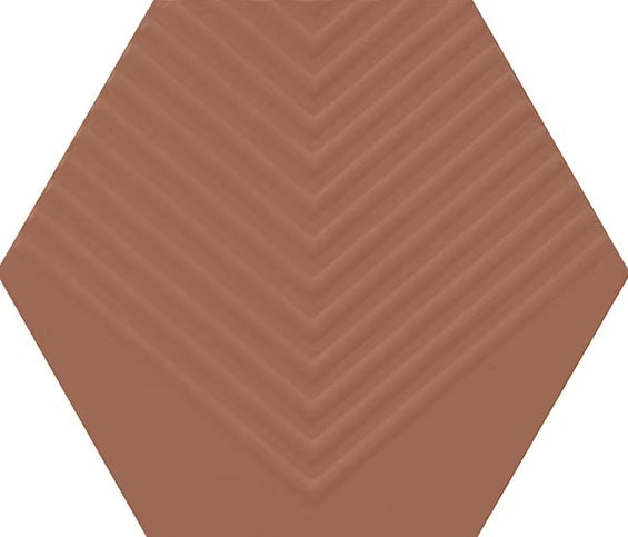 Rhyme and Reason Warm Terracotta Ripple Mix Matte RR20