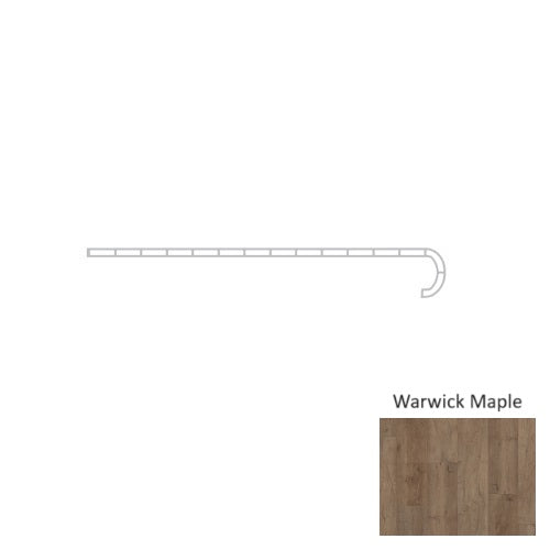 COREtec Pro Plus Intergrated Bevel7 Inch Warwick Maple 03Z70-03023