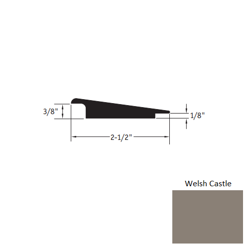 Johnsonite Welsh Castle CTA-TA8-K