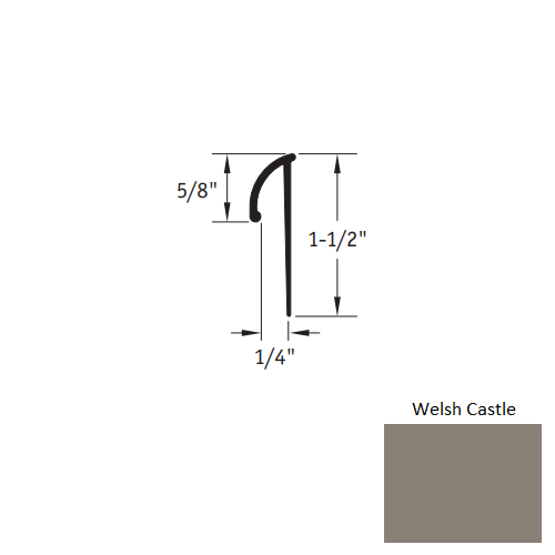 Johnsonite Welsh Castle CCC-TA8-A
