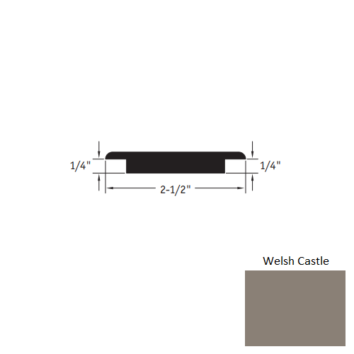 Johnsonite Welsh Castle CTA-TA8-M