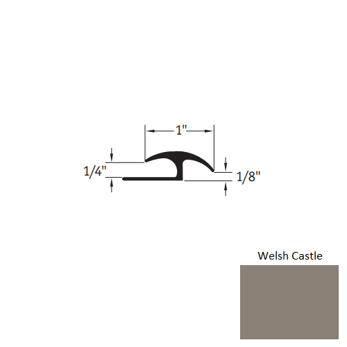 Johnsonite Welsh Castle CTA-TA8-C