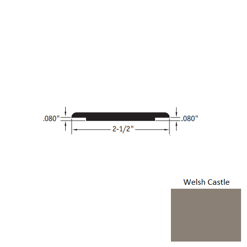 Johnsonite Welsh Castle CTA-TA8-Y