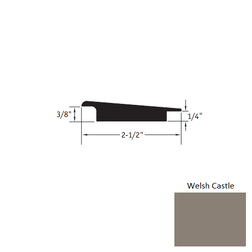 Johnsonite Welsh Castle CTA-TA8-L