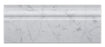 White Carrara Marble Baseboard - 5" x 12" Polished