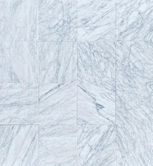 White Carrara C Marble Tile - Polished