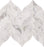 White Carrara Marble Mosaic - Leaf Polished