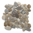 White Marble Pebble - 12" x 12" Flat Polished