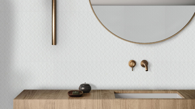 Terreno Ceramic White Bloom TASTERRWHMB1224