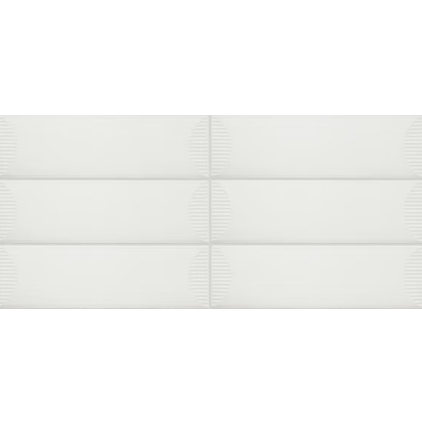 Stencil Ceramic White Half Moon SC32