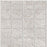 Full Sheet Sample - Shellstone White Porcelain Mosaic - 3" x 3" Matte