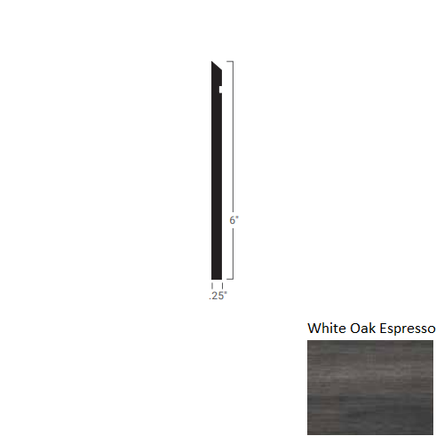 Johnsonite White Oak Espresso MW-MF4-F6