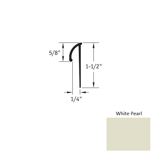Johnsonite White Pearl CCC-77-A