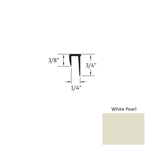 Johnsonite White Pearl CCC-77-C
