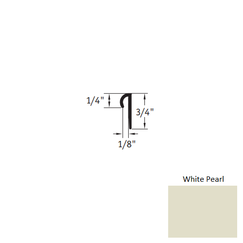 Johnsonite White Pearl SCC-77-A