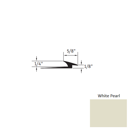 Johnsonite White Pearl SLT-77-A
