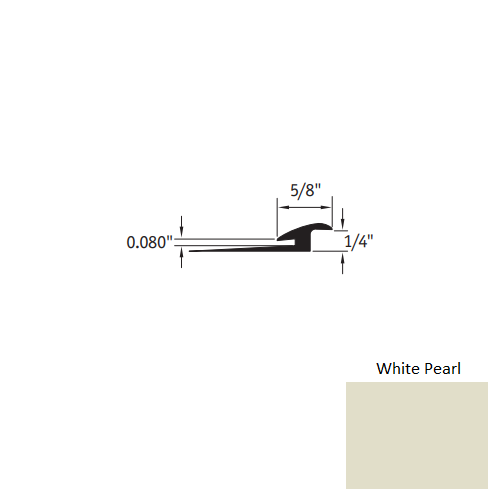 Johnsonite White Pearl SLT-77-C