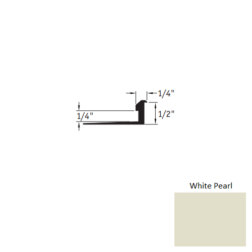 Johnsonite White Pearl SLT-77-G