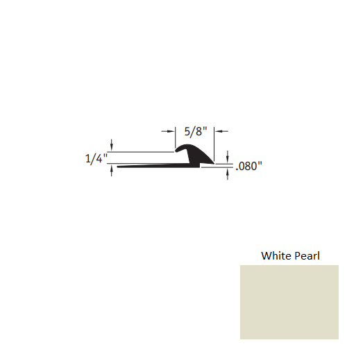 Johnsonite White Pearl SLT-77-H