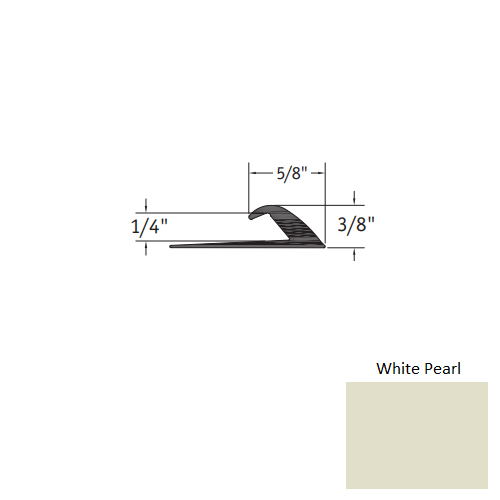 Johnsonite White Pearl SLT-77-L