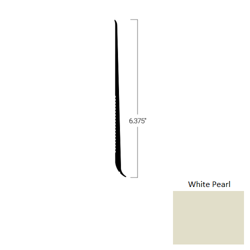 Johnsonite White Pearl S102676-77-WB0004-TDCR6