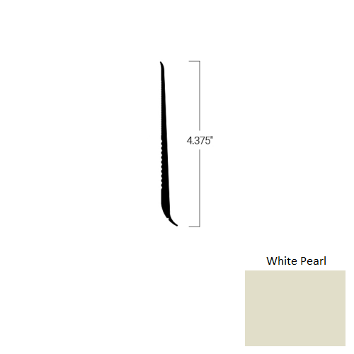 Johnsonite White Pearl S102676-77-WB0004-TDCR4