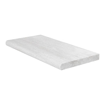 White Quartzite Pool Coping - Flamed & Brushed
