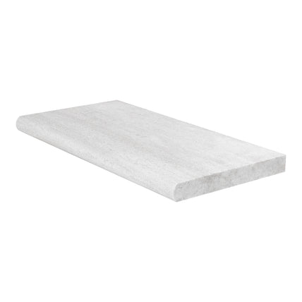 White Quartzite Pool Coping - Flamed & Brushed