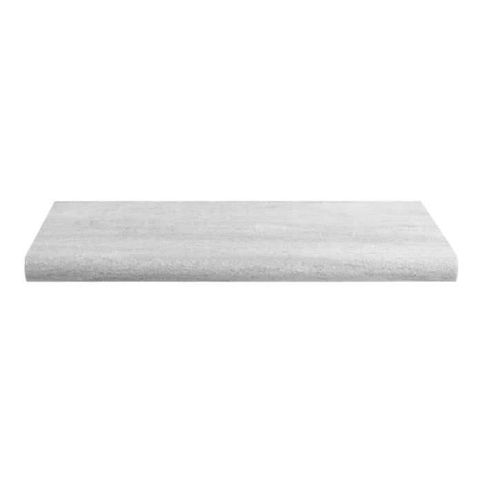 White Flamed & Brushed Quartzite Coping - 12" x 24"