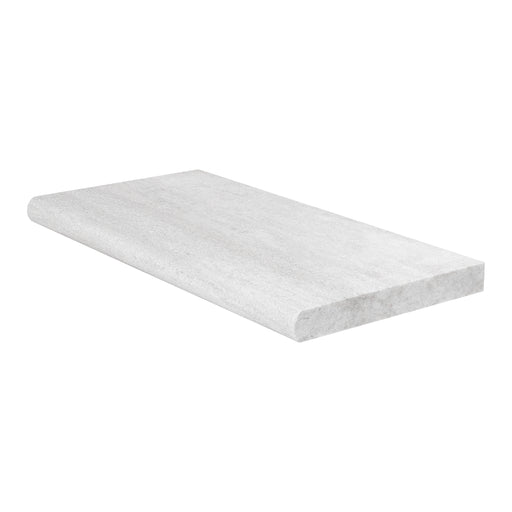 White Quartzite Pool Coping - Flamed & Brushed