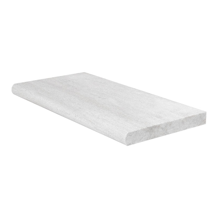 White Quartzite Pool Coping - Flamed & Brushed