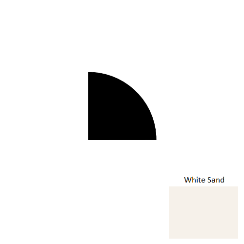 Johnsonite White Sand QTR-68-A