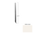 Johnsonite White Sand TDCR-68-6 3/8X75