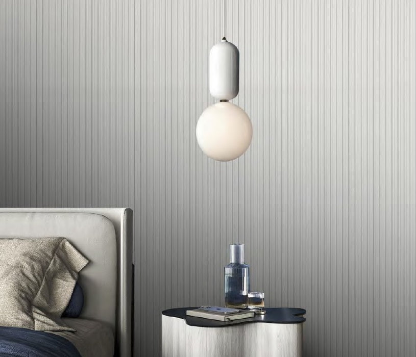 Serie 02 Polystyrene (PS) & Polyethylene Terephthalate (PET) Film White Wood KP02-2124